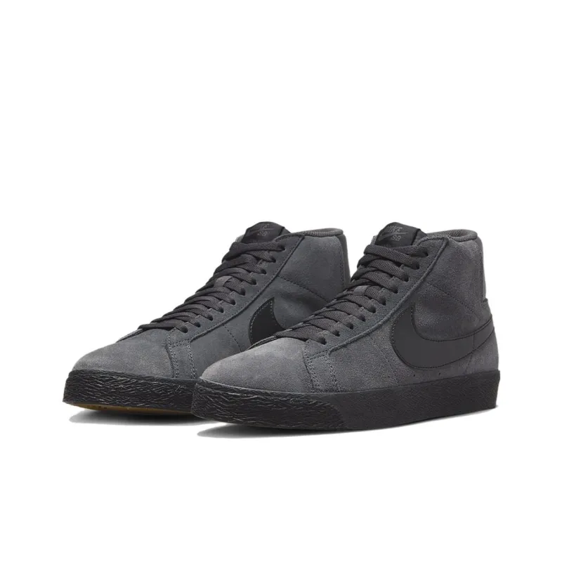 Nike Zoom Blazer Mid Anthracite Black-2