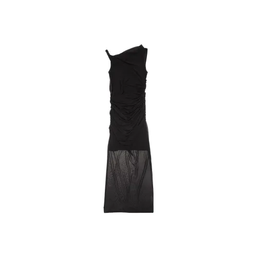 Helmut Lang Sleeveless Dresses Women's Black