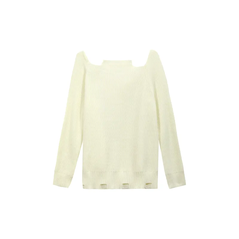 EIDOLON GRAIN Knitwear Women's Apricot White-1