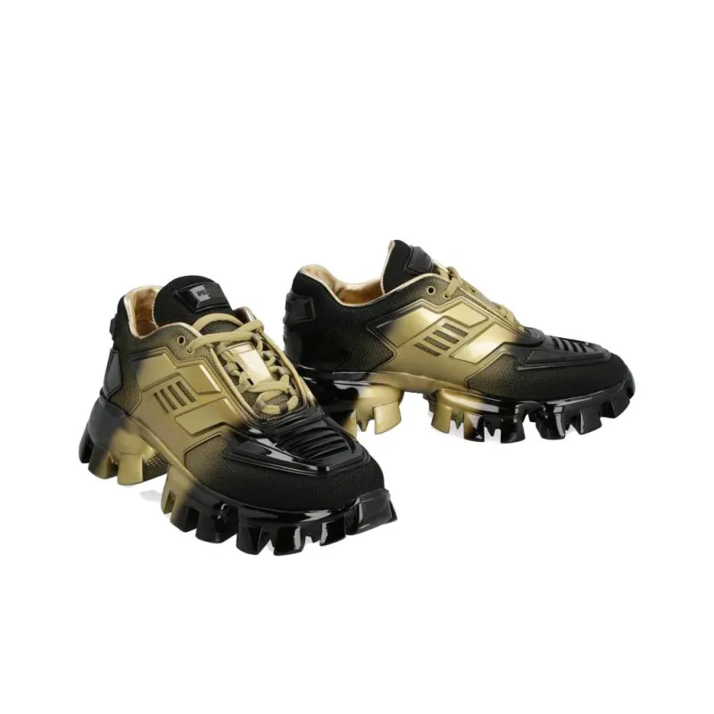 PRADA Cloudbust Thunder Low Top Casual Shoes 5cm Women's Platinum-2