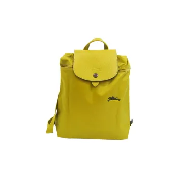 LONGCHAMP Le Pliage Nylon Backpack Women's Lemon