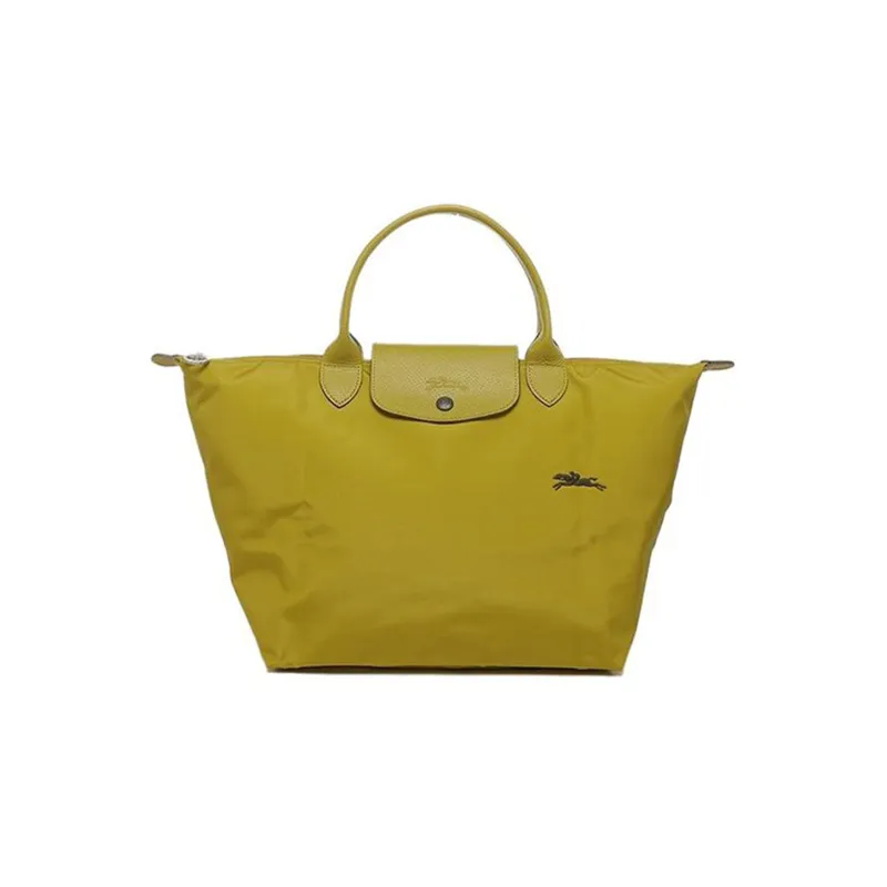 LONGCHAMP Le Pliage Club Nylon Dumpling Bag Handbags Large Size Women's Yellow-0