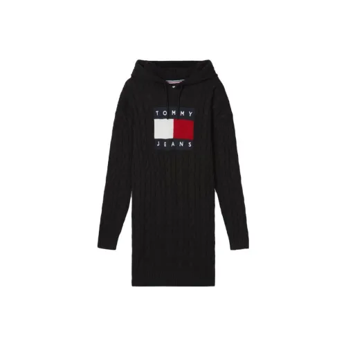 Tommy Hilfiger Long-Sleeved Dresses Women's Black