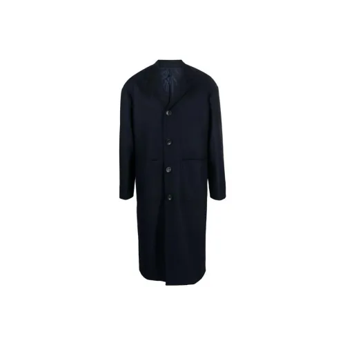 KITON Single-breasted Virgin-wool Coat