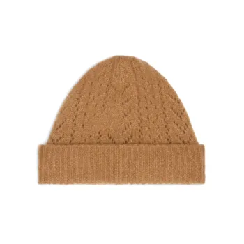 CELINE Cashmere Beanies Women's Yellow