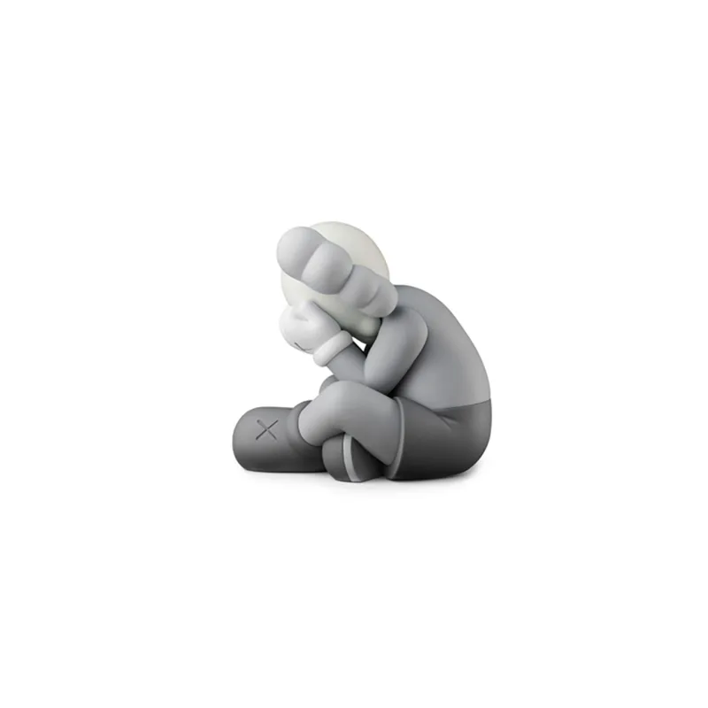 KAWS Figures SEPARATED COMPANION 21ss Trendy Figures Brown/Gray/Black 20cm-3