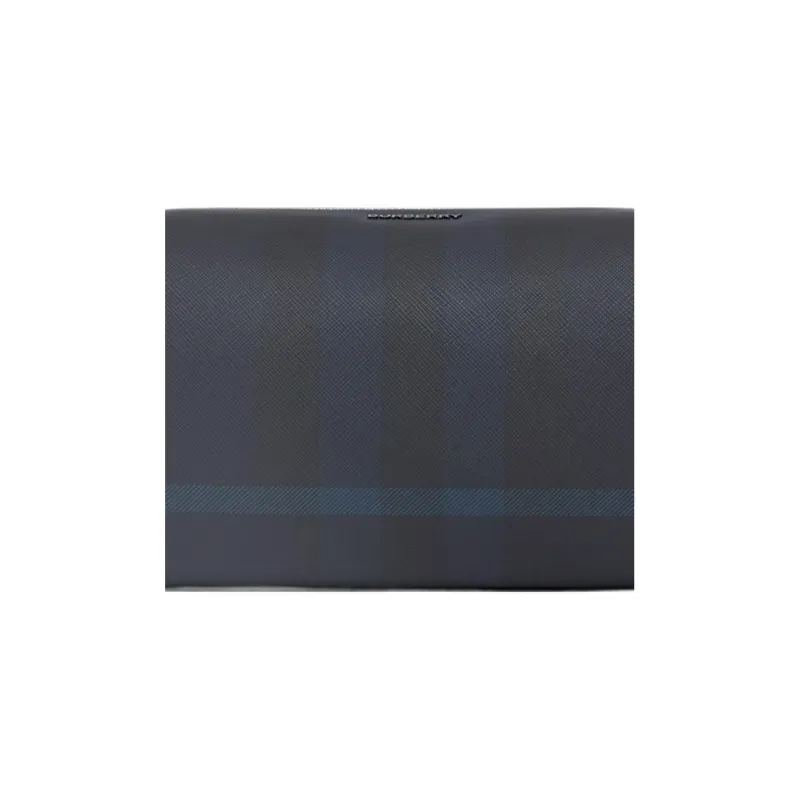 Burberry Cotton Toiletry Bags Clutches Men's Dark Charcoal Blue-3