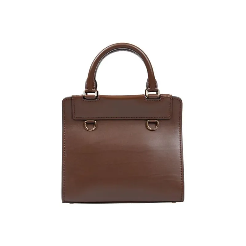 Fontana Milano 1915 Calfskin Shoulder Bag Crossbody Bag Handbag Women's Brown-2