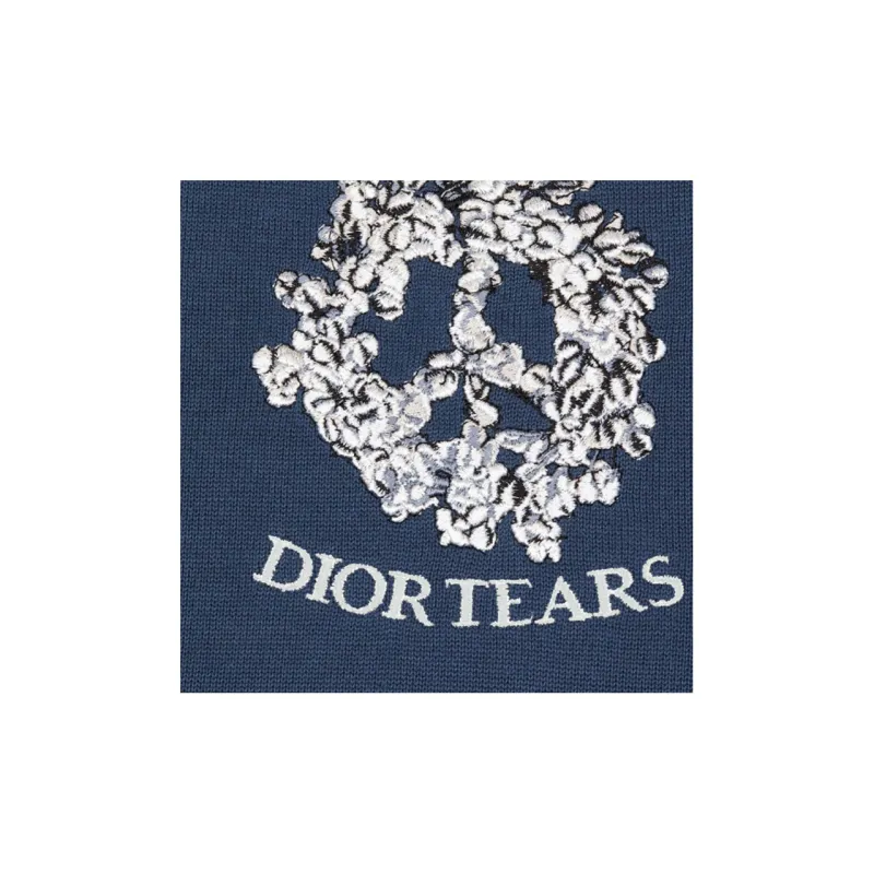 DIOR X Denim Tears Short Sleeved Sweater-2