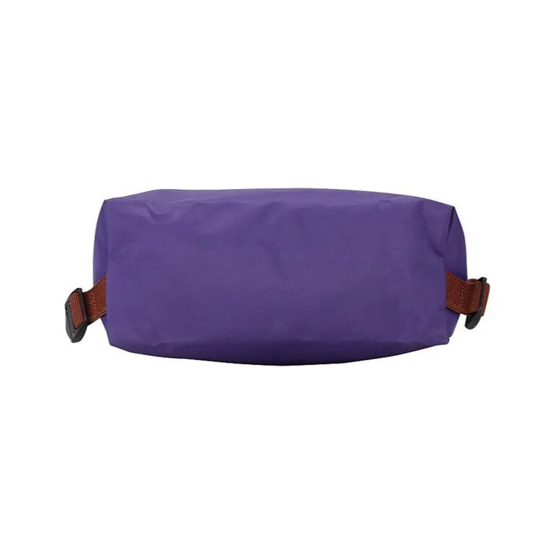 LONGCHAMP Canvas With Leather Backpack Large Size Women's Purple-4
