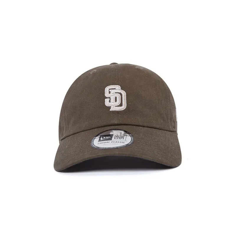New Era Cotton Baseball Caps Unisex Brown-0