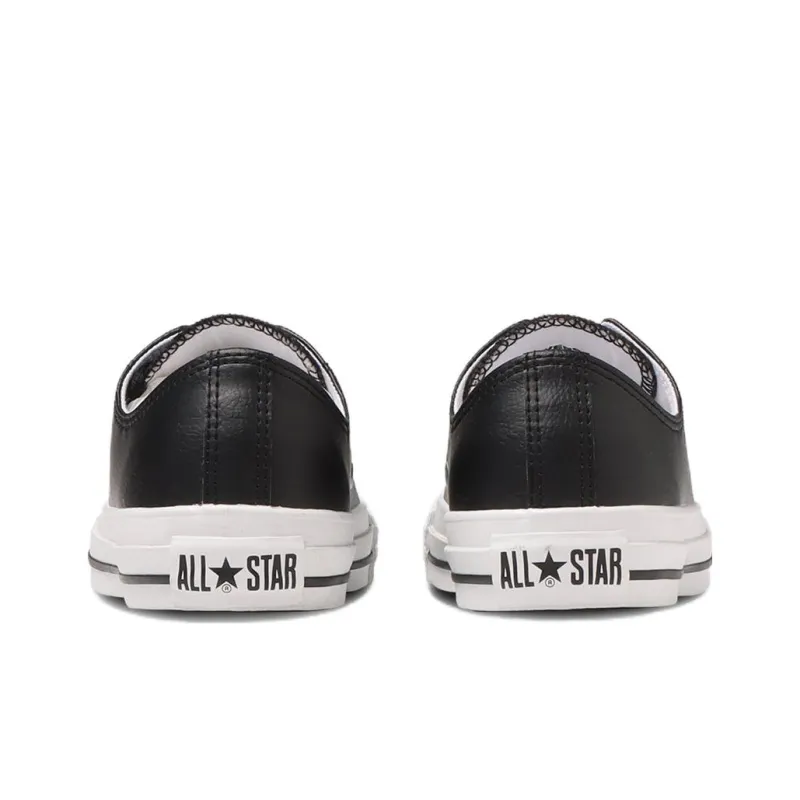 Converse All Star Non slip Lightweight Low Top Canvas Shoes Unisex Black Japan Version-4