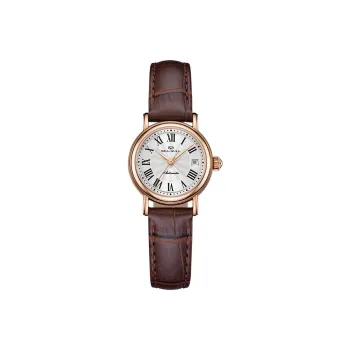 Sea Gull National Gull Xiao Linglong Automatic Mechanical Movement Genuine Leather Strap Watch Women's Watch White Dial