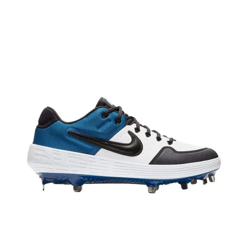 Nike Alpha Huarache Elite 2 Low White Gym Blue-1