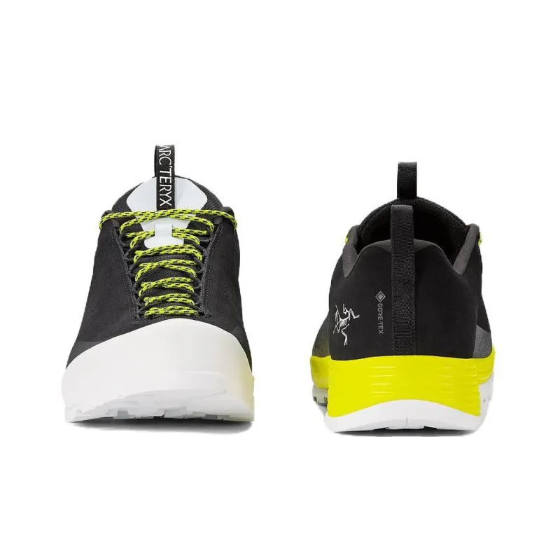 Arcteryx Konseal FL Cushioning, Slip Resistant, Lightweight Low Top Outdoor Shoes Men's Black Yellow-3