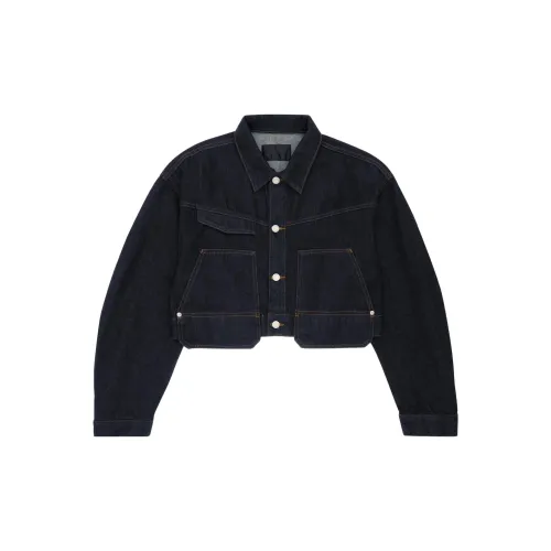 Helmut Lang Denim Jackets Women's Indigo