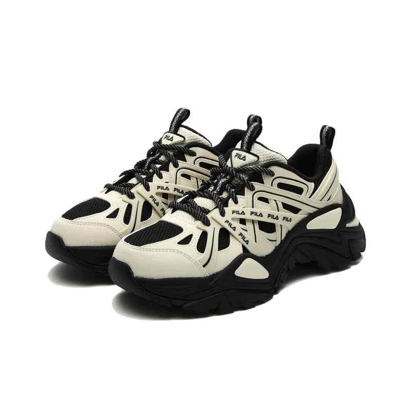 FILA Sofia Sneakers 'Beige Black' Women's-2