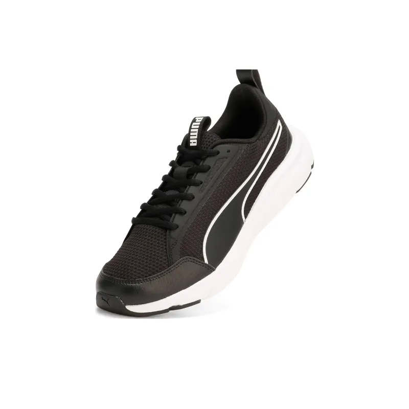 PUMA Softride Flex Lace Wide Running Shoes 'Black'-3