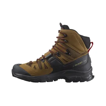 SALOMON XT Quest 4 Slip Resistant Waterproof High Top Outdoor Shoes Men's Brown