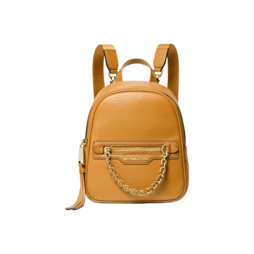MICHAEL KORS Cow Leather Backpack Extra Small Women's Yellow