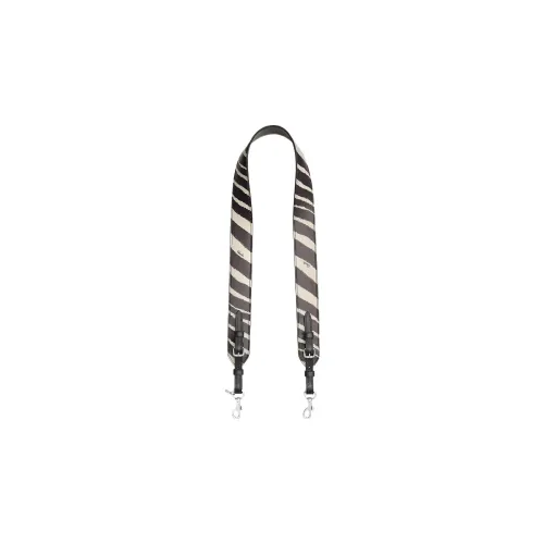 COACH Straps Calfskin Strap Bag Accessory Women's Black White