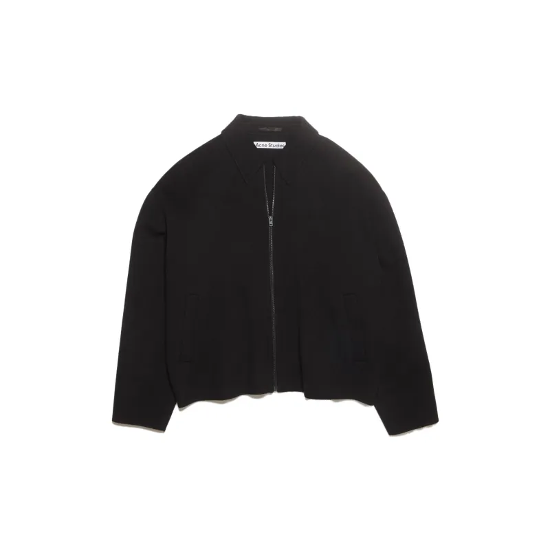Acne Studios Zip-Up Collared Jacket 48 - POIZON