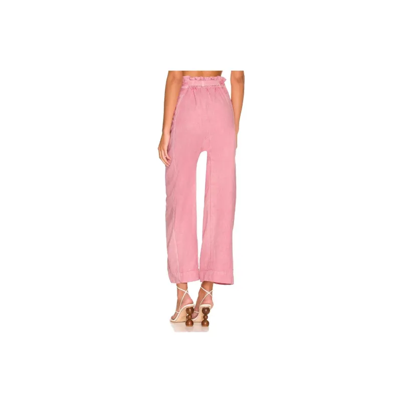 FREE PEOPLE Casual Pants Women's Pink-1