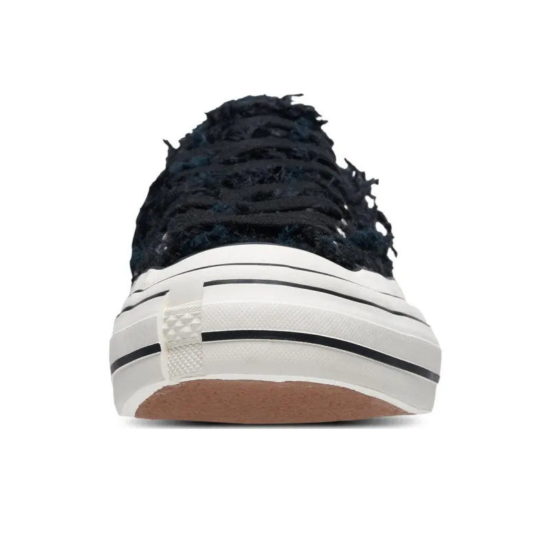VESSEL Low Top Canvas Shoes Unisex Black-4