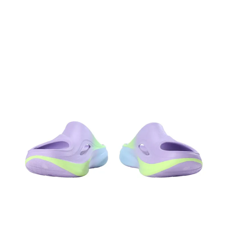 Macondo Slide Slippers Unisex Flowing Light Ripple Purple-2