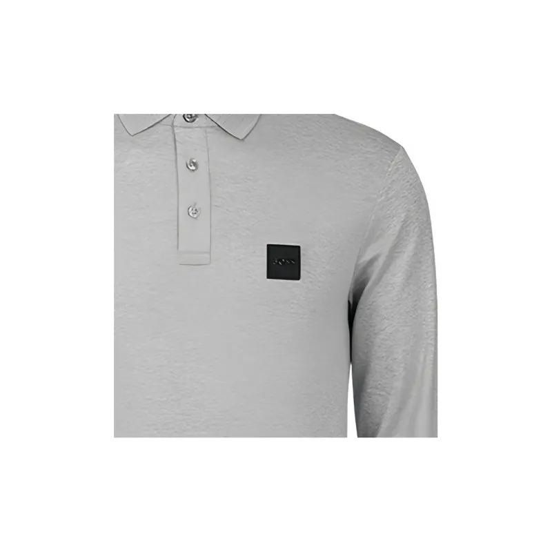 HUGO BOSS Logo-appliqué Cotton Polo Shirt-4