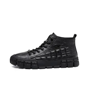 YEDANI High-Top Casual Shoes Men's Black