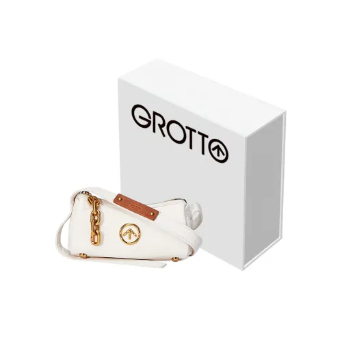 GROTTO Crossbody Bags White Stone