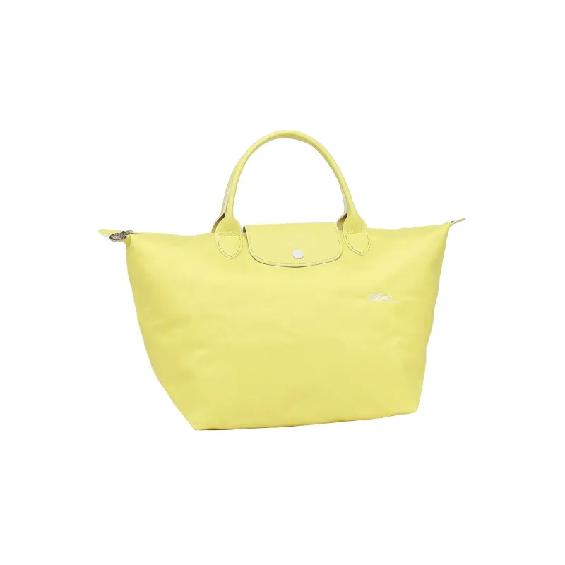 LONGCHAMP Le Pliage Club Nylon Dumpling Bag Handbags Large Size Women's Lemon-1