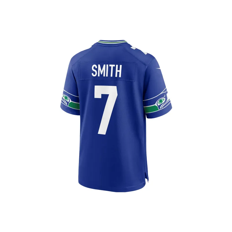 Nike Geno Smith Seattle Seahawks Men's Nike Nfl Game Football Jersey-1