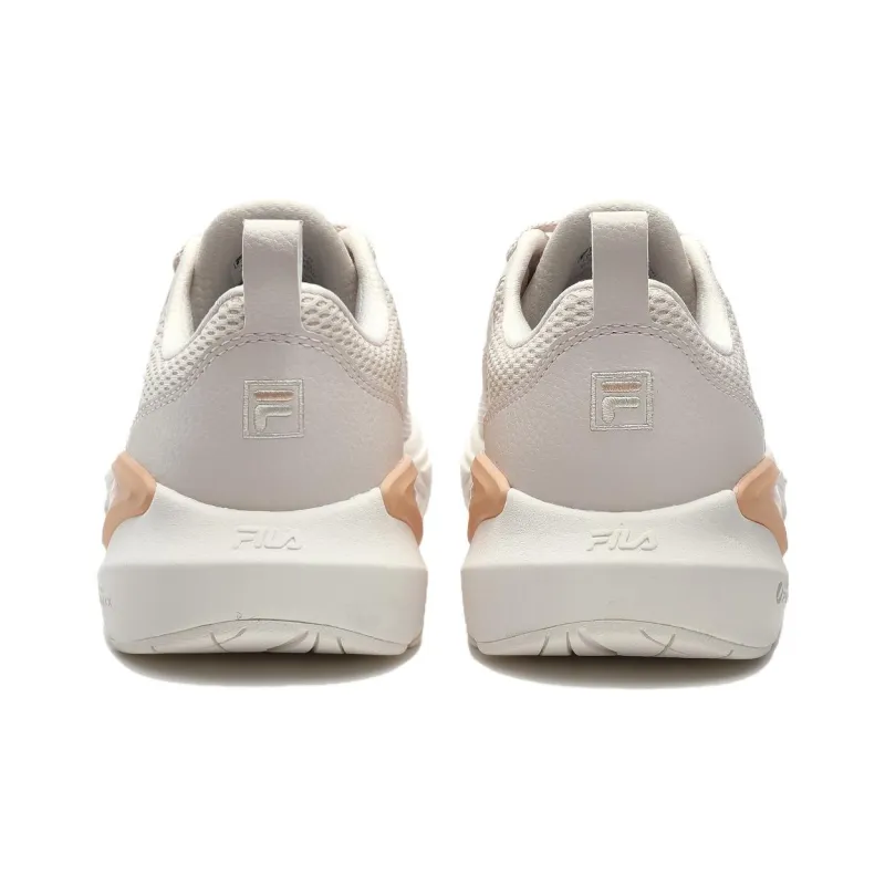 FILA Pacer Shock Absorbers With Slip Resistant Features Low Top Training Shoes Women's White-3