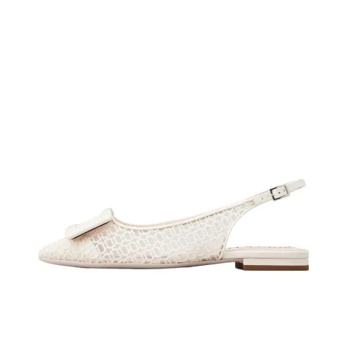Roger Vivier Gommettine Casual Single Shoes Women's White