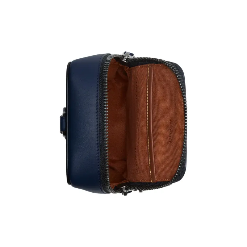 COACH Gotham Glove Tanning Sling Bag Fanny Pack Shoulder Bag Crossbody Bag Mini Men's Dark Blue-2