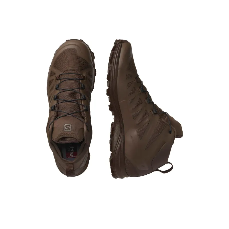 SALOMON Speed Assault 2 Cushioning Mid Top Outdoor Shoes Unisex Brown-2