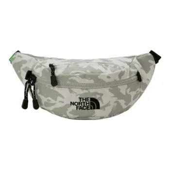 THE NORTH FACE Polyester One Shoulder Crossbody Fanny Pack Small Size Unisex Light Beige