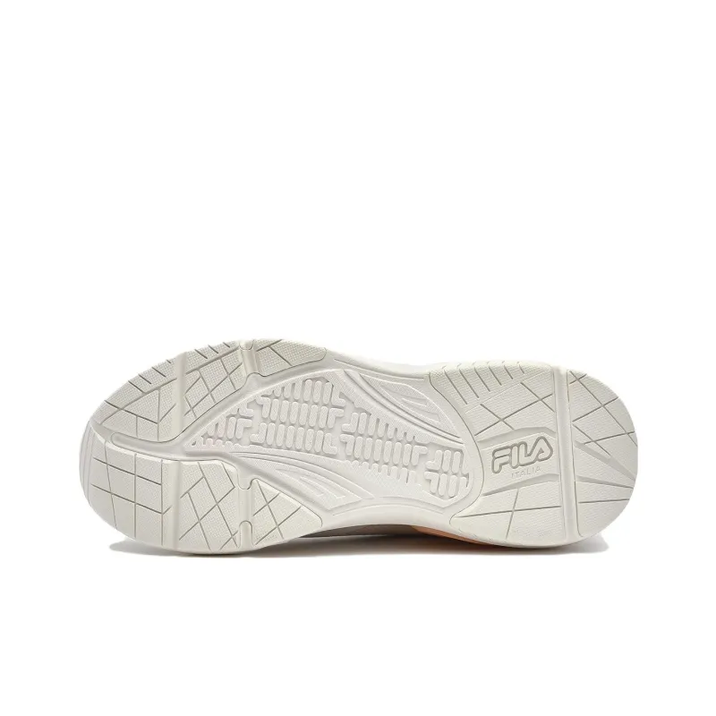 FILA Pacer Shock Absorbers With Slip Resistant Features Low Top Training Shoes Women's White-4