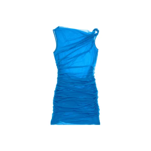 Helmut Lang Sleeveless Dresses Women's Royal Blue