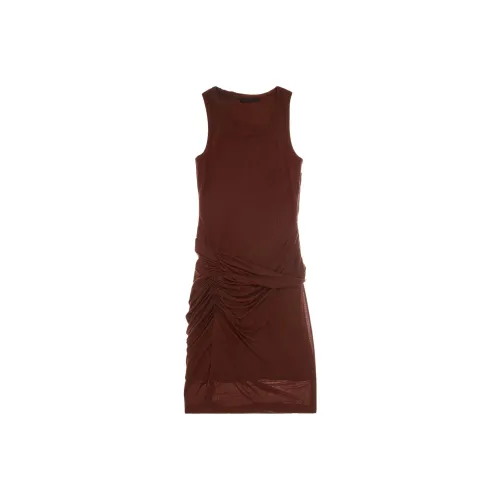 Helmut Lang Sleeveless Dresses Women's Spicy Pepper Red