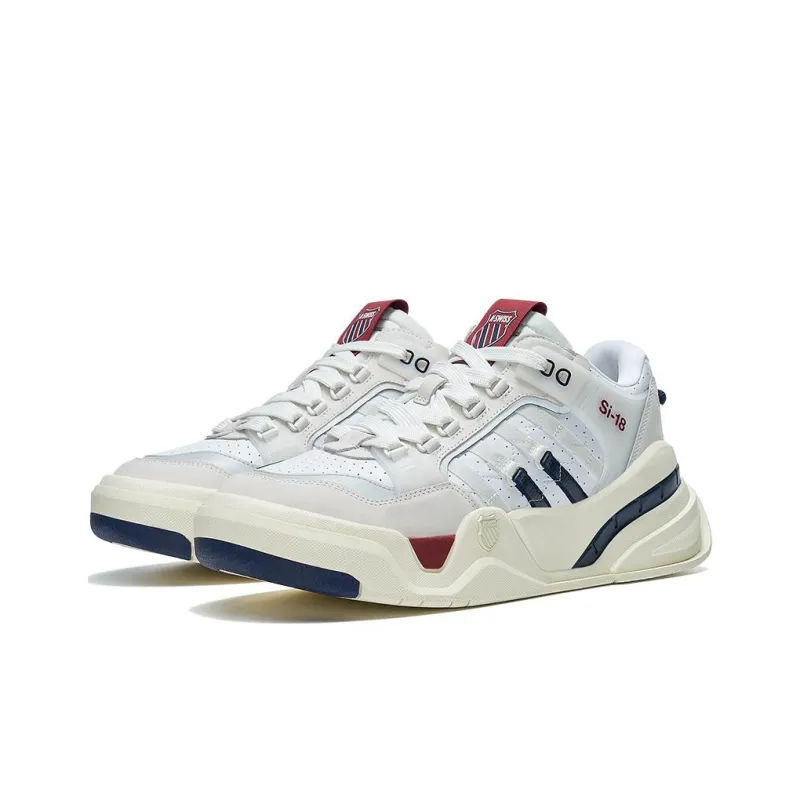 KSWISS Si 18 Cushioning Coverage Balance Low Top Casual Shoes Women's White-2