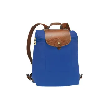 LONGCHAMP Polyamide Canvas Backpack Regular Women's Blue