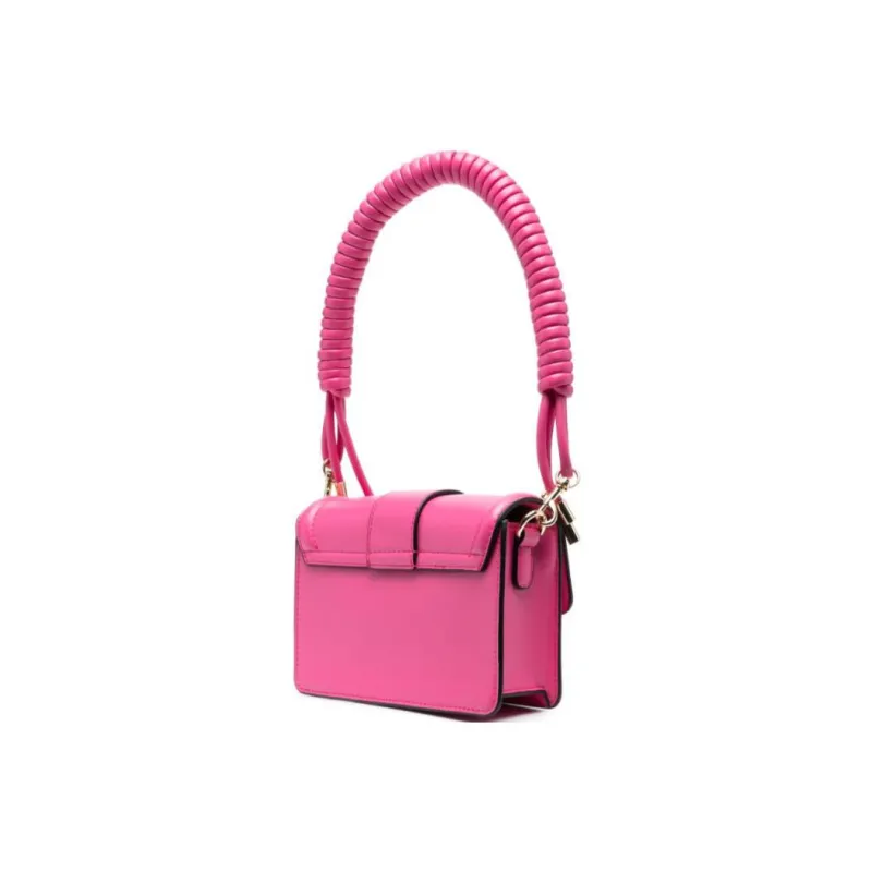 VERSACE JEANS COUTURE Logo Buckle Foldover Top Shoulder Bag-1