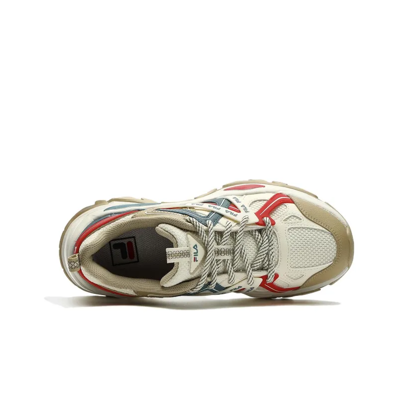 FILA SOFIA 1S Low Top Casual Shoes Women's Beige Grey Umber-3