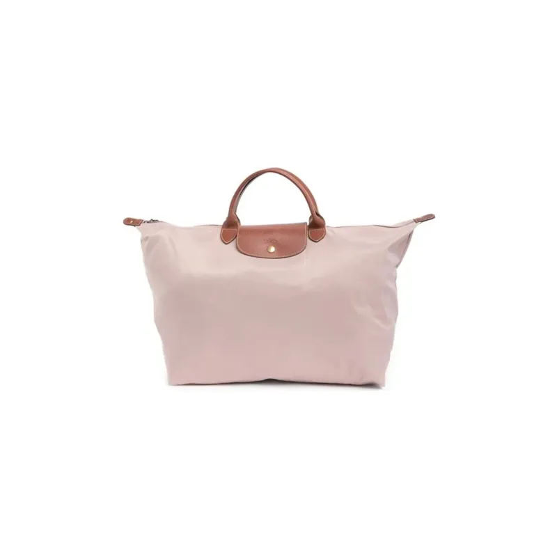 LONGCHAMP Le Pliage Nylon Fabric Dumpling Bag Handbags Small Size Women's Cherry Blossom Pink-3