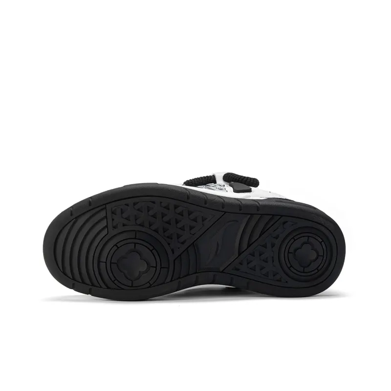 FERNANDA FRANKLIN Flying Fish Series Skateboard Shoes Men Low-Top White-5