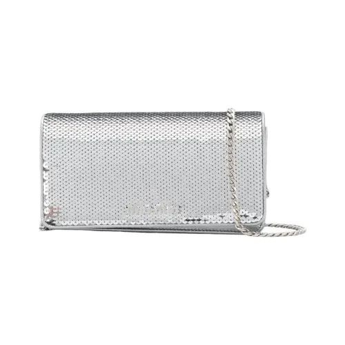 MIU MIU Leather Sequins Shoulder Bag Crossbody Bag Mini Women's ensemble
