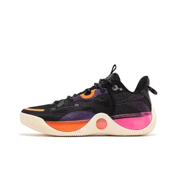 361° AG LVL UP 1 SE California Sunset Cushioning High Top Basketball Shoes Men's Black